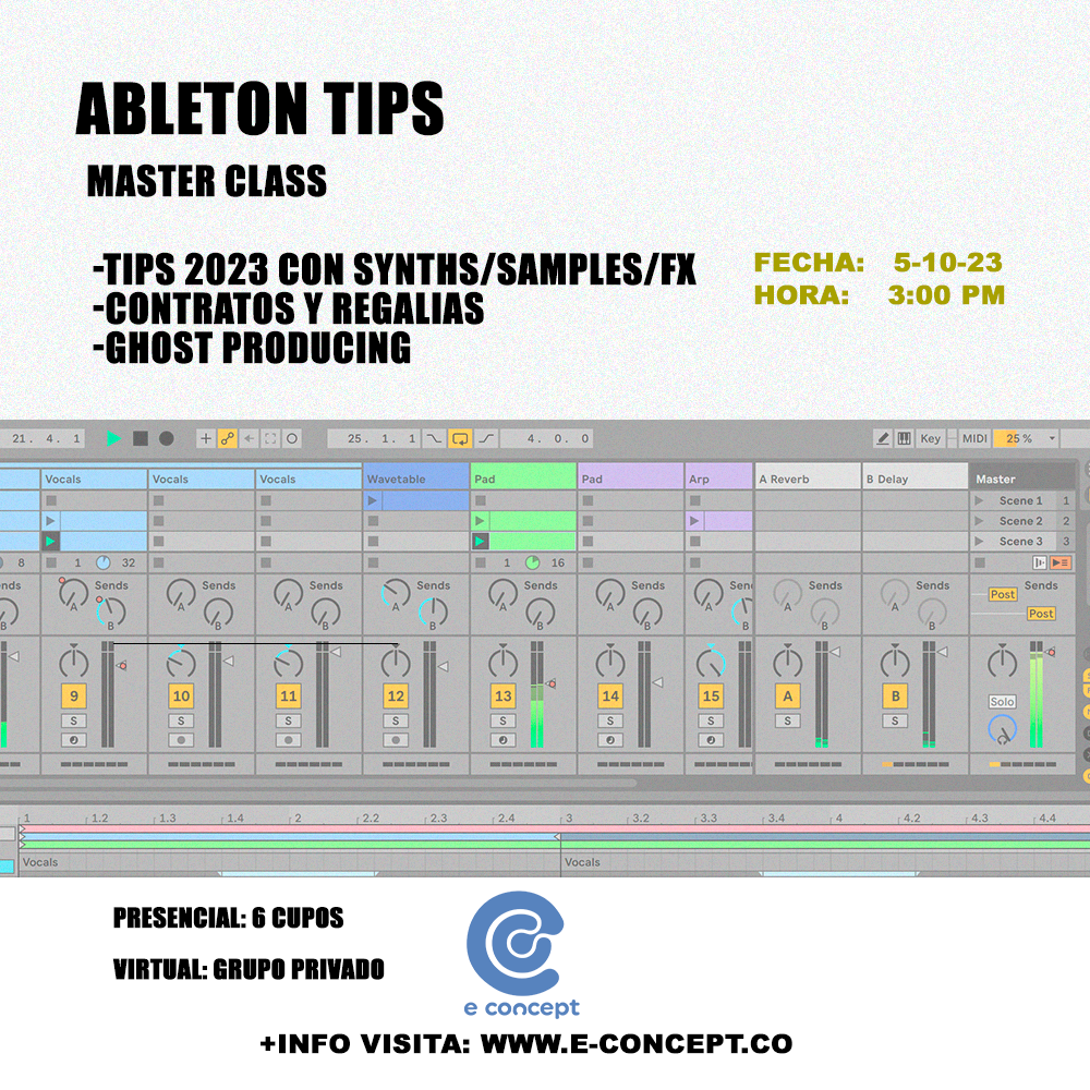 Master Class Ableton Tips 2023