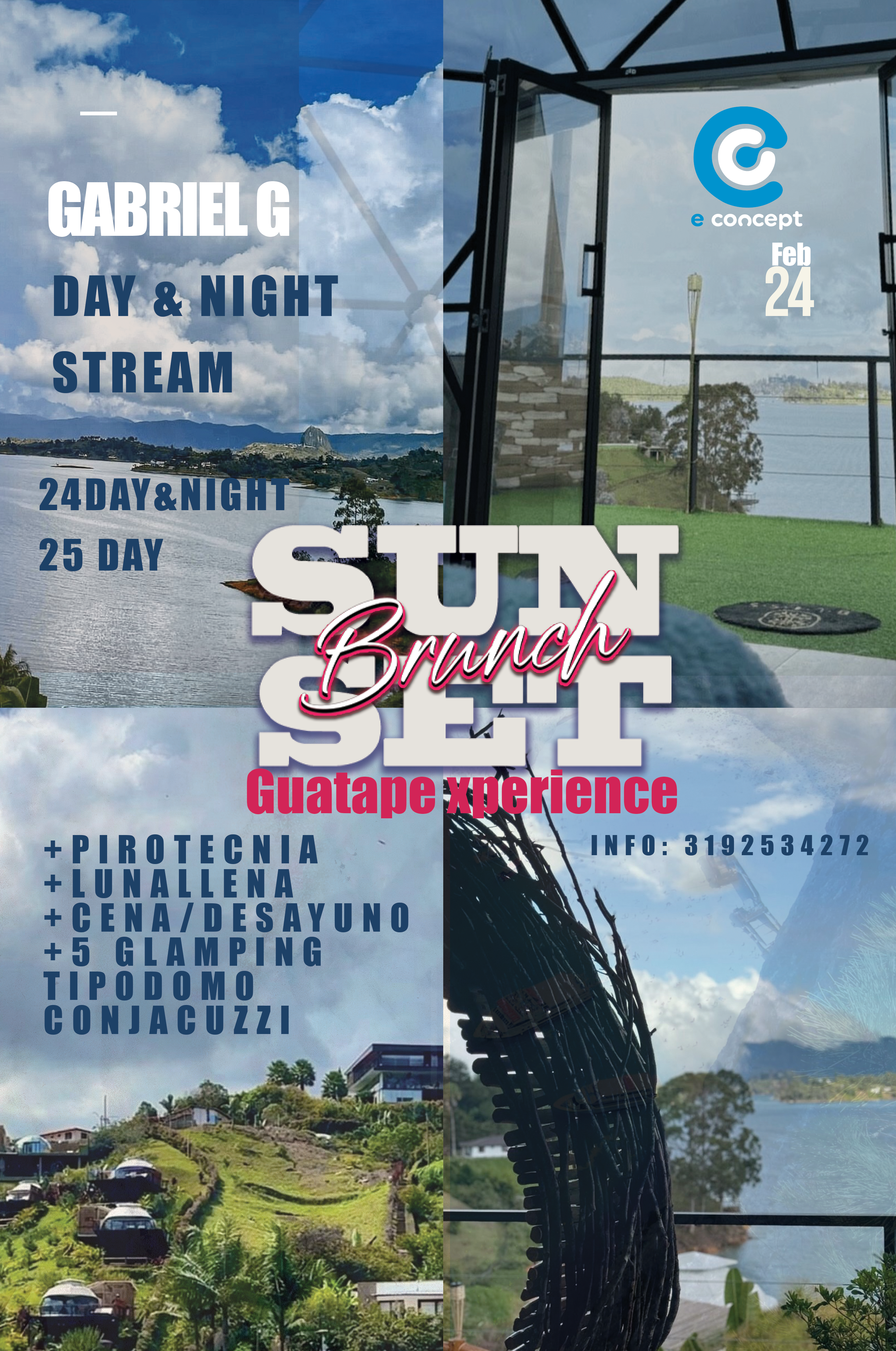 Sunset Brunch Guatape: Una experiencia para viajeros y amantes de la música electrónica!